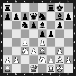 1955 Moscow Ch – Round 4 – Goldberg, Grigory A – 1/2-1/2 – Chistiakov, Alexander – G23