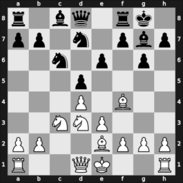 1955 Moscow Ch – Round 4 – Antoshin, Vladimir S – 1-0 – Flohr, Salo – G24