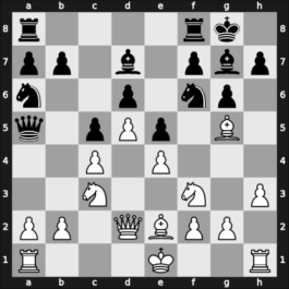 1955 Moscow Ch – Round 5 – Beilin, Mikhail – 1/2-1/2 – Khasin, Abram – G30