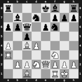 1955 Moscow Ch – Round 8 – Lilienthal, Andor – 1/2-1/2 – Chistiakov, Alexander – G50