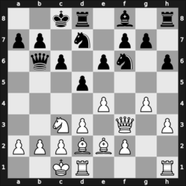 1955 Moscow Ch – Round 9 – Khasin, Abram – 1-0 – Goldberg, Grigory A – G56