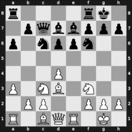 1955 Moscow Ch – Round 12 – Gusev, Yuri – 1-0 – Khasin, Abram – G77