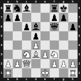 1955 Moscow RUS – Round 13 – Chistiakov, Alexander – 0-1 – Estrin, Yakov – G10