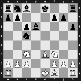 1955 Moscow RUS – Round 14 – Gusev, Yuri – 1/2-1/2 – Antoshin, Vladimir S – G11