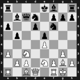 1955 Moskou ch sf – Round ? – Panov, Vasily – 1-0 – Lebedev Soler, Andrei – G4