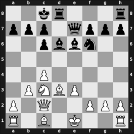 1955 Moskou ch-URS – Round 1 – Botvinnik, Mikhail – 1-0 – Kan, Ilya A – G5