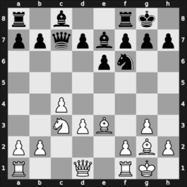 1955 Moskou ch-URS – Round 1 – Botvinnik, Mikhail – 1/2-1/2 – Spassky, Boris V. – G12