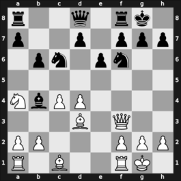 1955 Moskou ch-URS – Round 1 – Borisenko, Georgy K – 1-0 – Spassky, Boris V. – G43