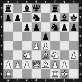 1955 Moskou ch-URS – Round 1 – Antoshin, Vladimir S – 1-0 – Sherbakov, Vitaly – G71