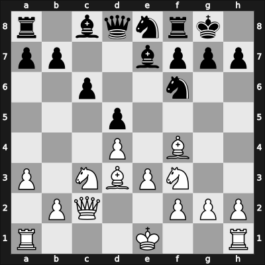 1955 Moskou ch-URS – Round 1 – Antoshin, Vladimir S – 1-0 – Geller, Efim P – G72