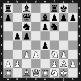 1955 Moskou ch-URS – Round 1 – Lisitsin, Georgy – 1-0 – Antoshin, Vladimir S – G119