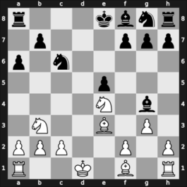 1955 Moskou ch-URS – Round 11 – Averbakh, Yuri L – 1/2-1/2 – Kan, Ilya A – G130