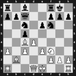 1955 Moskou ch-URS – Round 12 – Botvinnik, Mikhail – 1-0 – Furman, Slavomir – G132