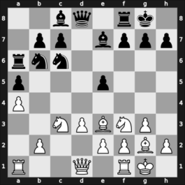1955 Moskou ch-URS – Round ? – Averbakh, Yuri L – 1/2-1/2 – Lisitsin, Georgy – G153