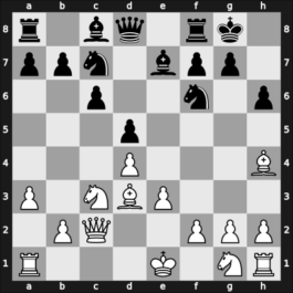 1955 Moskou ch-URS – Round ? – Taimanov, Mark E – 1/2-1/2 – Averbakh, Yuri L – G155