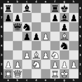 1955 Moskou ch-URS – Round ? – Keres, Paul – 1-0 – Sherbakov, Vitaly – G163