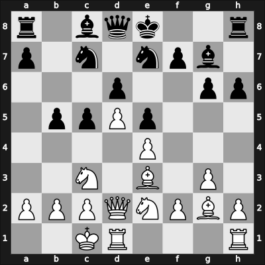 1955 NRW Ch – Round 3 – Oestreich, Reinhard – 1-0 – Wieckowiak, Hans – G3