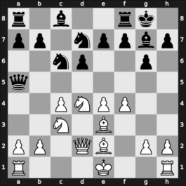 1955 Novi Sad – Round 1 – Bertok, Mario Jr. – 1-0 – Lukic, Arsenije – G12