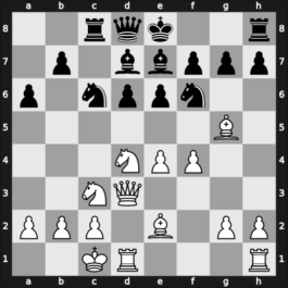 1955 Novi Sad – Round 1 – Karaklajic, Nikola – 1-0 – Matulovic, M. – G20