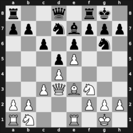 1955 Novi Sad – Round 1 – Matanovic, Aleksandar – 1/2-1/2 – Milic, Borislav – G21