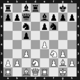1955 Novi Sad – Round 1 – Djurasevic, Bozidar – 1/2-1/2 – Segi, Lajos – G32