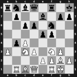 1955 Novi Sad – Round 2 – Bertok, Mario Jr. – 1/2-1/2 – Smederevac, Petar – G33