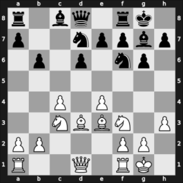 1955 Novi Sad – Round 2 – Matulovic, Milan – 1-0 – Vospernik, Zdravko – G36