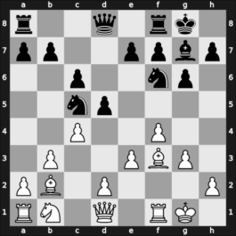 1955 Novi Sad – Round 4 – Ivkov, Borislav – 1/2-1/2 – Karaklajic, Nikola – G49