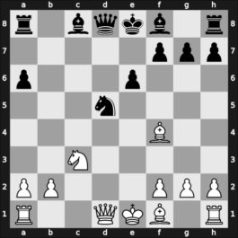 1955 Novi Sad – Round 11 – Karaklajic, Nikola – 1-0 – Segi, Lajos – G86