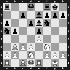 1955 Novi Sad – Round 11 – Matulovic, Milan – 1/2-1/2 – Trajkovic, Mihajlo – G91