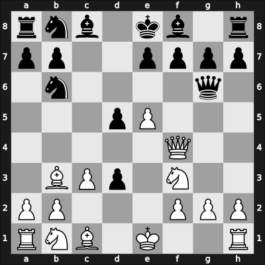 1955 Novi Sad – Round 12 – Lukic, Arsenije – 1/2-1/2 – Rabar, Braslav – G94