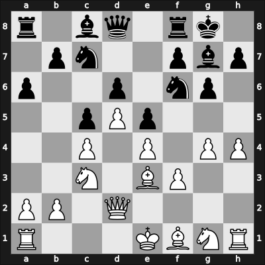 1955 Odessa Odessa UKR – Round ? – Chekhover, Vitaly – 1/2-1/2 – Lein, Anatoly – G6