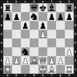 1955 Odessa Odessa UKR – Round ? – Panov, Vasily – 1/2-1/2 – Cherepkov, Alexander V – G15