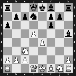 1955 Paris – Round 1 – Tartakower, Savielly – 1/2-1/2 – Plante, Jacques – G1