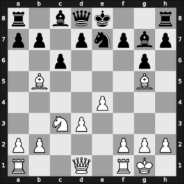 1955 Paris – Round 5 – Scherbakoff, Georges – 1-0 – Thiellement, Andre – G11