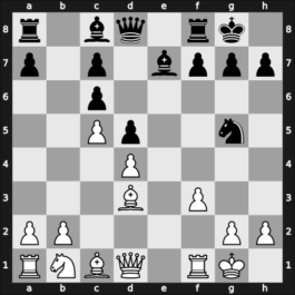 1955 Paris – Round 7 – Ravn, Palle – 1-0 – Noradounghian, Georges – G17