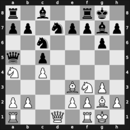 1955 Poland ch13 – Round 1 – Bartoszewski, J. – 0-1 – Dworzynski, Roman – G5