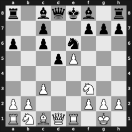 1955 Poland ch13 – Round 1 – Dworzynski, Roman – 1-0 – Domanski, Jerzy – G9