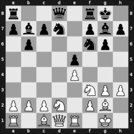 1955 Poland ch13 – Round 1 – Pytlakowski, Andrzej – 1/2-1/2 – Witkowski, Stanislaw – G13