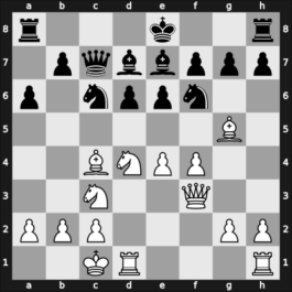 1955 Poland ch13 – Round 2 – Grabczewski, Romuald – 1/2-1/2 – Szapiro, Grzegorz – G8