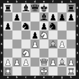 1955 Poland ch13 – Round 3 – Gromek, Jozef – 0-1 – Bratoszewski, Jerzy – G11