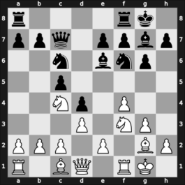 1955 Poland ch13 – Round 4 – Doda, Zbigniew – 0-1 – Witkowski, Stanislaw – G15
