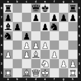 1955 Poland ch13 – Round 5 – Kwapisz, Stanislaw – 1-0 – Sliwa, Bogdan – G18