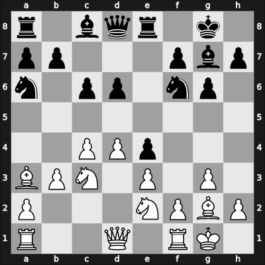 1955 Poland ch13 – Round 6 – Gawlikowski, Stanislaw – 1-0 – Witkowski, Stanislaw – G22