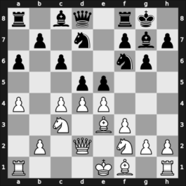 1955 Poland ch13 – Round 8 – Balcarek, Wiktor – 1-0 – Gromek, Jozef – G26