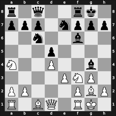 1955 Poland ch13 – Round 14 – Doda, Zbigniew – 0-1 – Sliwa, Bogdan – G47
