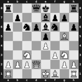 1955 Prague tm – Round 3 – Fichtl, Jiri – 1/2-1/2 – Weiner, Milan – G15
