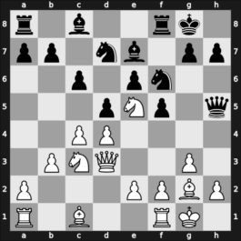 1955 Prague tm – Round 5 – Arlamowski, Edward – 1/2-1/2 – Blatny, Frantisek – G27
