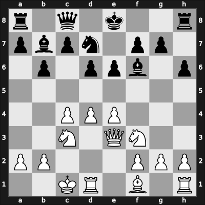 1955 Prague tm – Round 6 – Ujtelky, Maximilian – 1/2-1/2 – Weiner, Milan – G40