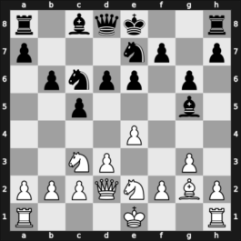 1955 Prague tm Prague CZE – Round 2 – Blatny, Frantisek – 0-1 – Arlamowski, Edward – G15